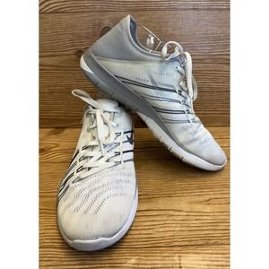Men's Lightweight White Athletic Sneakers - Performance Training